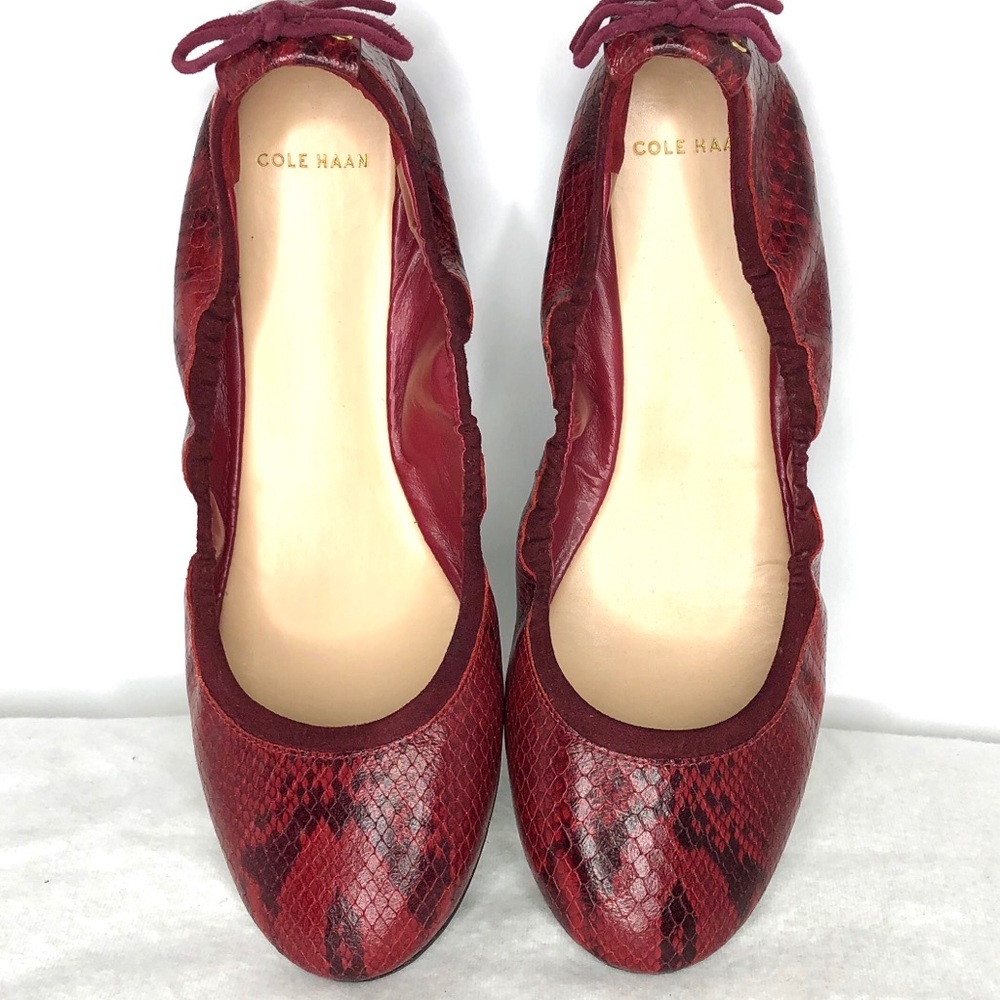 NWOT Cole Haan Leather Ballerina Flats